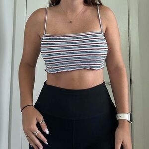 Brandy Melville Rainbow Striped Tank Top!